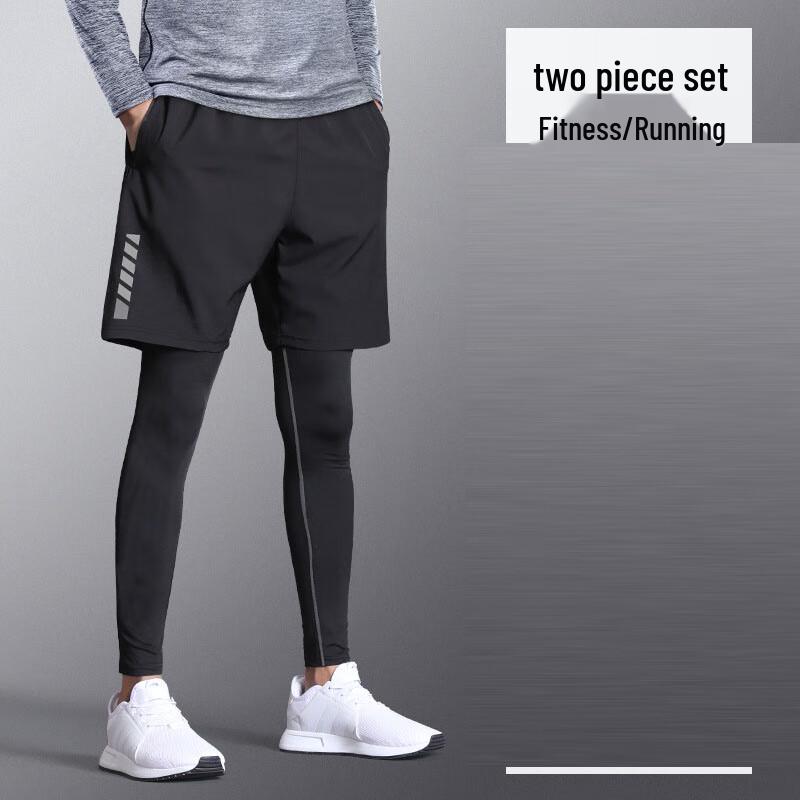 

WEZHO Men s Quick-Dry Athletic Two-Piece Set
