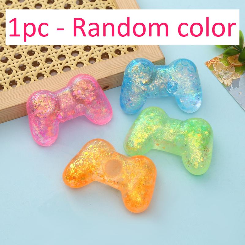

Elastic Squishy Sequins Game Machine Maltose Fidget Toy Anti-stress Slow Rebound Pinch Toy Squeezing Colored Decompression Toy