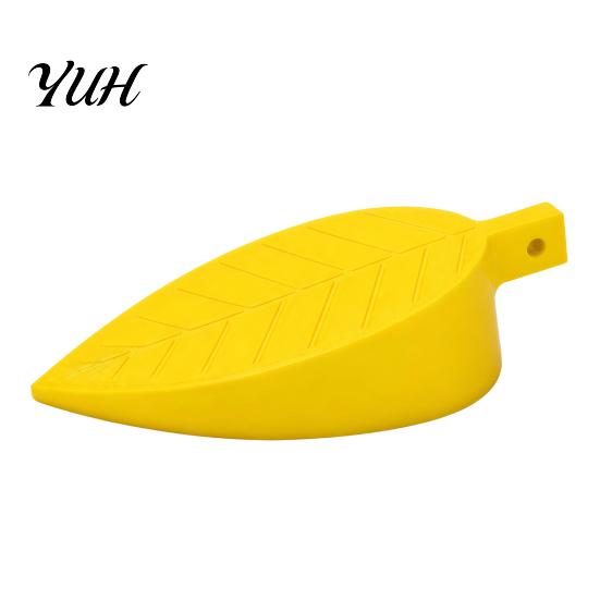 Silent Door Buffer for Office Leaf Shaped Stopper Wedge, Non-Slip Wind?Resistant Stop, Stop Wedge Anti?Collision Jam Home Decor 3D Printed Holder