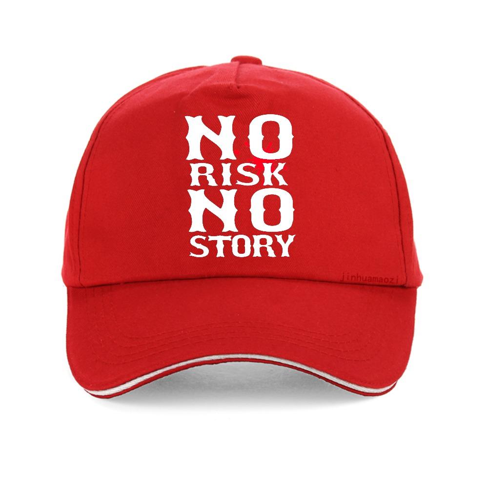 NO RISK NO STORY Graphic baseball cap Unisex WoUnisex Streetwear Harajuku Casual Unisex sun hat fashion Breathable snapback hats Adjustable