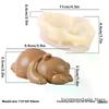 Cute Bear Milk Jelly Mold Pudding Silicone Mold Jelly Bowl Cake White Cold Ice Powder Mold Cake Kitchen Decoration Accessories