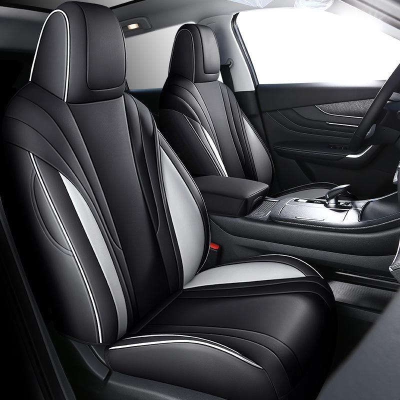 

Кожаный чехол на сиденье автомобиля Venucia Big V с полной защитой - Подходит для любого сезона Half Rear Coverage