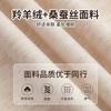 Gray glutinous rice pants women's spring and autumn new high waist drape straight loose lazy casual tall wide-leg pants