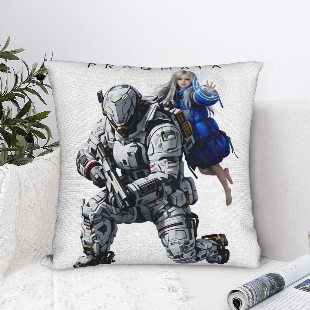 Pragmata Game Pillow Cover Soft Cushion Cover Funny Pillow Case For Sofa Couch Bed Living Room