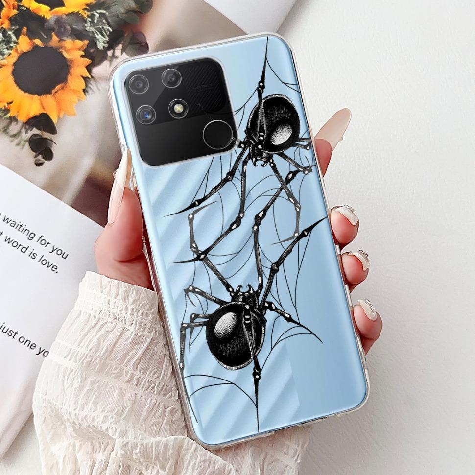 Soft Full RMX3430 Protective Cover For Realme Narzo 50A Casing Cat Pattern For Realme Narzo 50A Narzo50A Silicone Covers Case