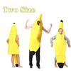 Child/Adult Unisex Funny Banana Costume Yellow Costume Light Halloween Fruit Fancy Party Holiday Dance Dress Costume Decorations