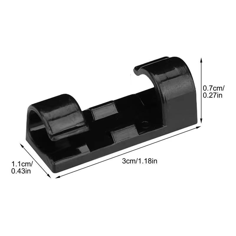 

No-punch Cable Manager, Wall Sticker, Traceless Wire Storage, Fixed Self-adhesive Wire Clip, Network Cable Routing Artifact