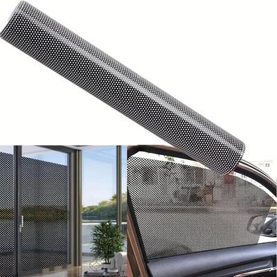 High Quality Black Perforated One Way Window Film - Privacy Vinyl Roll for Car Tinting