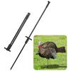 Leichter Tragbarer Flugzeugaluminium-Truthahn-Lockvogel-Spieß Faltbare Jagdrute Geeignet für die Beobachtung von Wildtieren im Freien