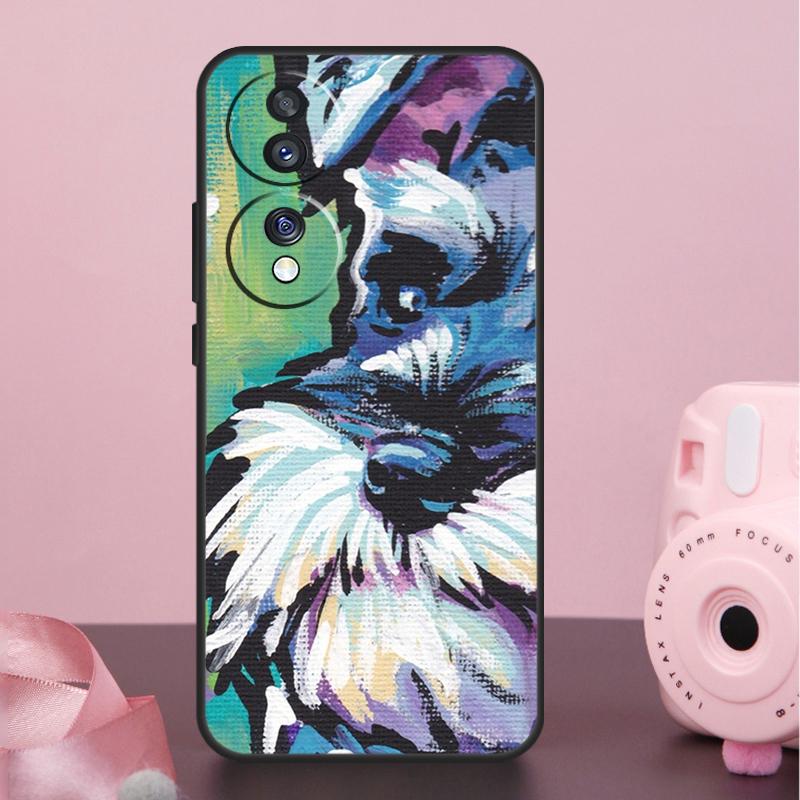 

Lovely Dogs Schnauzer Case For Honor Magic 6 Pro 5 Lite 50 70 90 Lite X7 X8 X9 X6a X7a X8a X9a X8b X9b Back Cover Honor Magic5 Lite