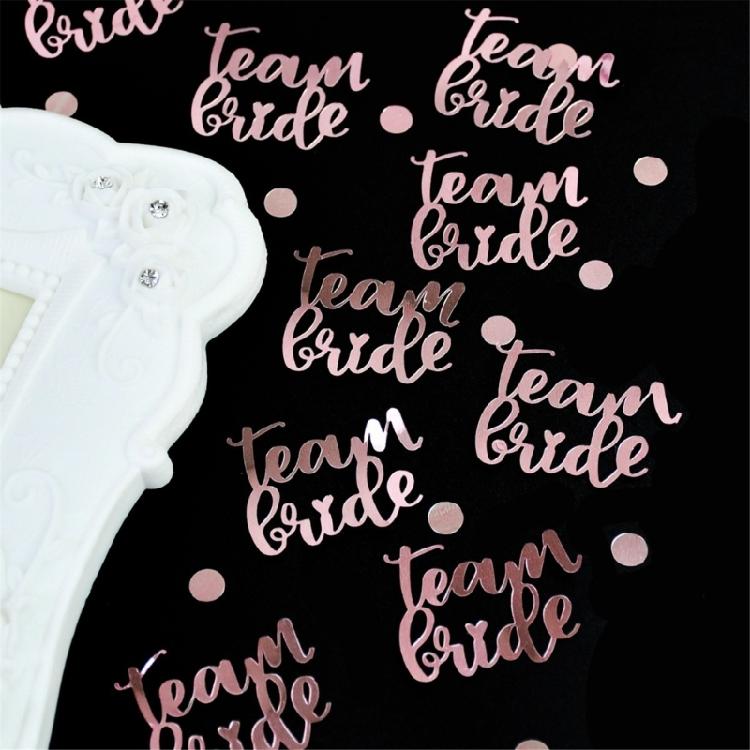 Glittering Party Confetti For Wedding Reception PVC Team Bride Scatter Formal Event Reception Table Decoration Props