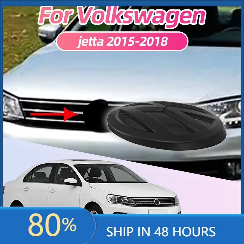 BGE1 2026 Hot For VOLKSWAGEN VW 2pcs Replacement Front and Rear part 140mm Front Emblem +110mm Rear Trunk for jetta 2015-2018 Lid Emb zk6