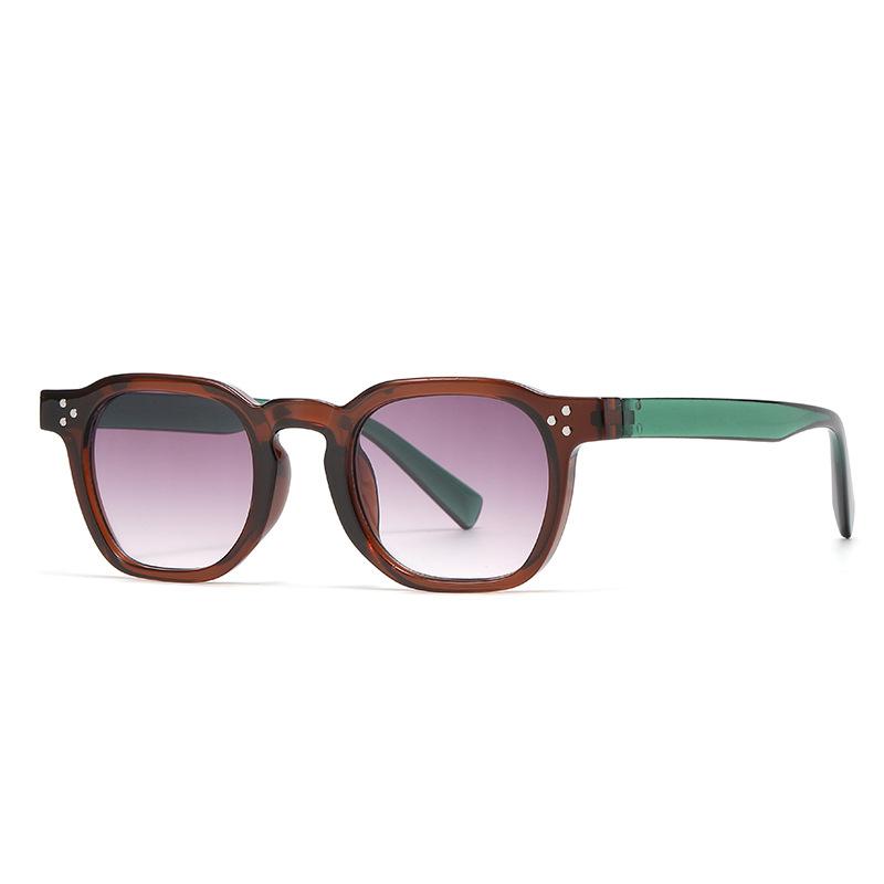 2024 New Small Square Frame European American Vintage UV Protection Sunglasses High Sense Crossborder Sunglasses For Women Men Outdoor Sun Glasses