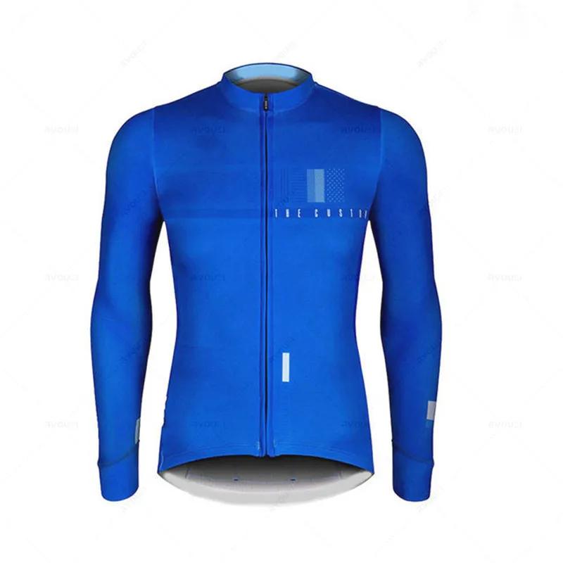 Neues Frühling Herbst Herren Fahrradtrikot Langarm MTB Sport Reitshirt Schnelltrocknend Radsportbekleidung Jacke Maillot Ciclismo