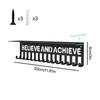 Metal Medal Display Rack Wall Mount Trophy Holder For Sports Cheerleading Gymnastics Soccer Softball Home Or Office Decor Utilit