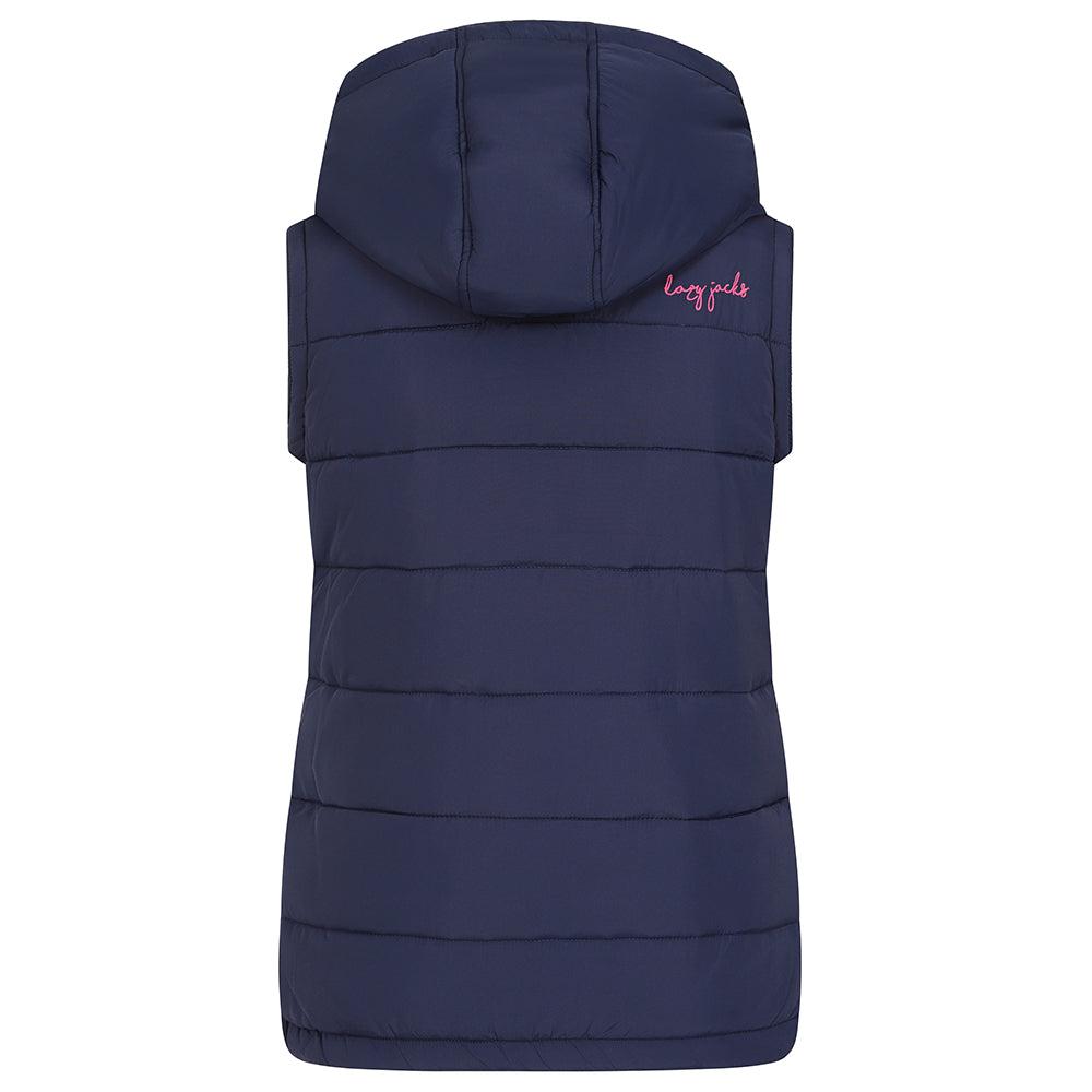 Lazy Jacks Womens/Ladies Contrast Lining Gilet