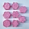 Cookies Cutter Christmas Dough Stamp Plastic 3D Cartoon Pressable Biscuit Mold Confectionery Baking Pastry Bakeware