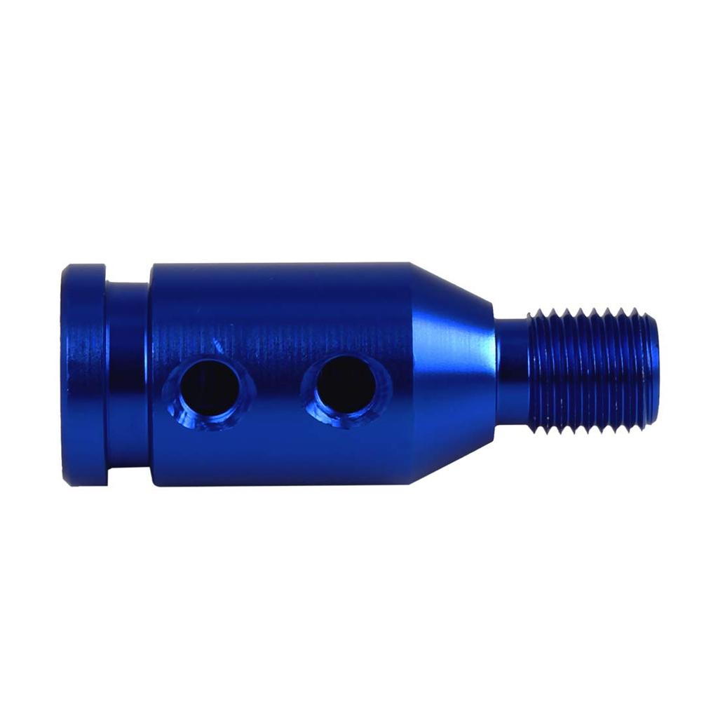 uxcell Shift Knob Gear Shift Knob Adapter Shift Knob Conversion Adapter M12 x 1.25 Universal for Threaded Shifter Blue