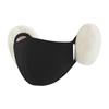 Face Guard Windproof Cold-Proof Soft Fabric Plush Ear Protection Three-dimensional Cutting Face Guard Ear Warmer