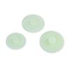 Set med 3 st Rörelseväxlar för D8268 D8269 D8437 D8543 D7160 Kassettbandspelare Reparationstillbehör