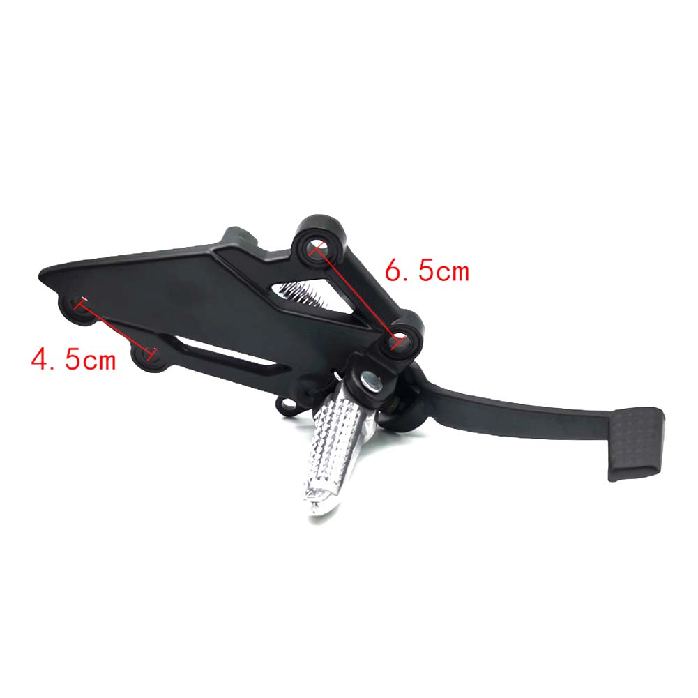 Motorcycle Foot Peg Bracket For KAWASAKI EX 250R NINJA250 R 300 Foot Peg Stand Brake Pedal Lever Assembly
