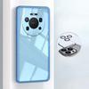 For Huawei Mate 80 Pro Case Camera Protection Semi Transparent Soft Silicone Shockproof with Lens Protector Films