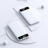 Ultra-thin Power Bank Large-capacity 20000mAh Portable Charger Mobile Power Changing Station with LED Light