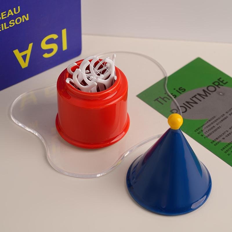 Modern Ceramic Dopamine Toothpick Holder - Creative Home Decor Box for Joyful Spaces & Mini Accessories