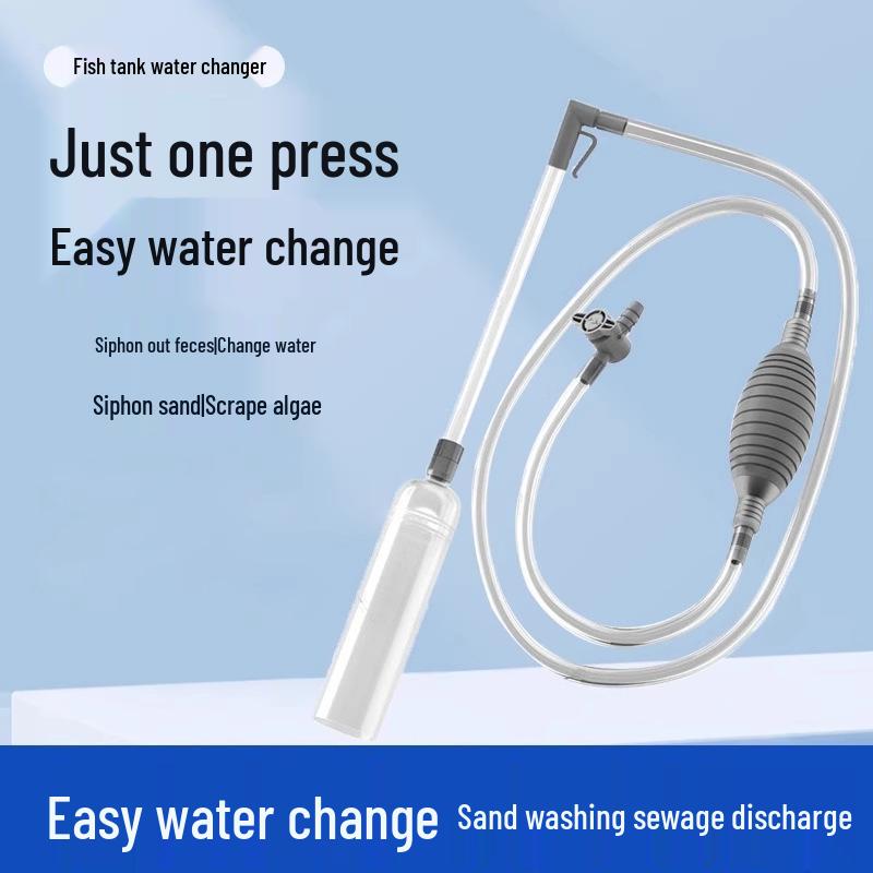 New Fish & Turtle Tank Cleaning Siphon Tool with Free Shipping