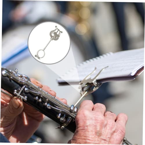 ULDIGI Clarinet Lyre Holder, Music Note Clip, Durable Instrument Accessory for Music Students