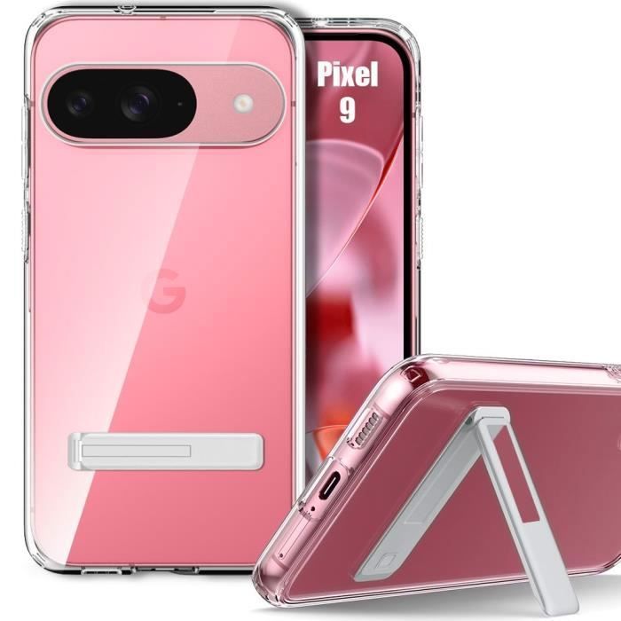 Coque de protection - E.F.CONNECTION - Google Pixel 9 - Souple - Transparent - Antichoc