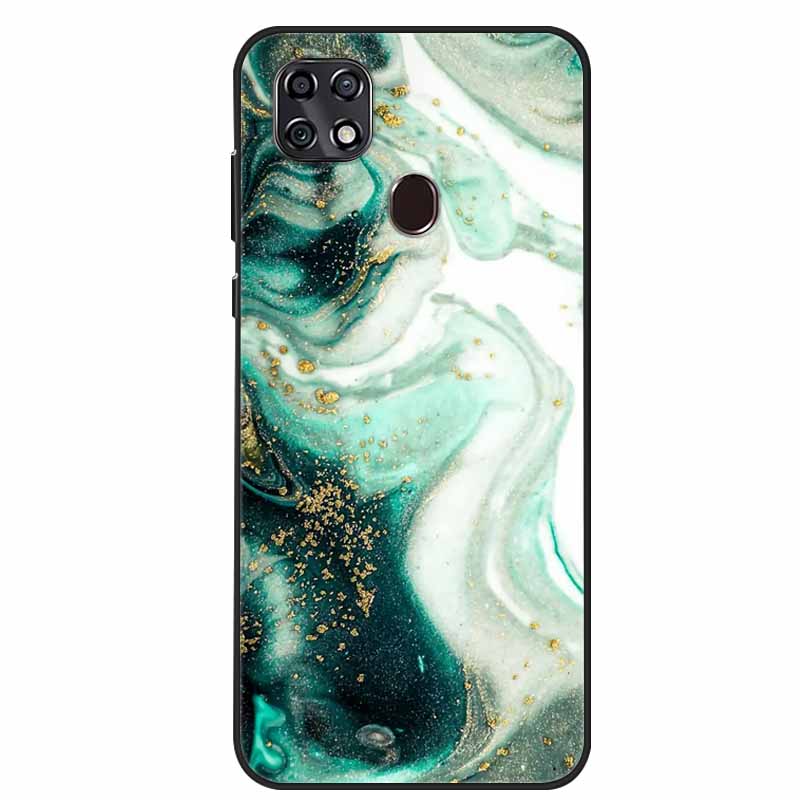 For ZTE Blade 20 Cases 20 Smart Marble Soft TPU Silicone Phone Case For ZTE Blade 10 Smart Back Cover Coque Bumper Blade20 V1050