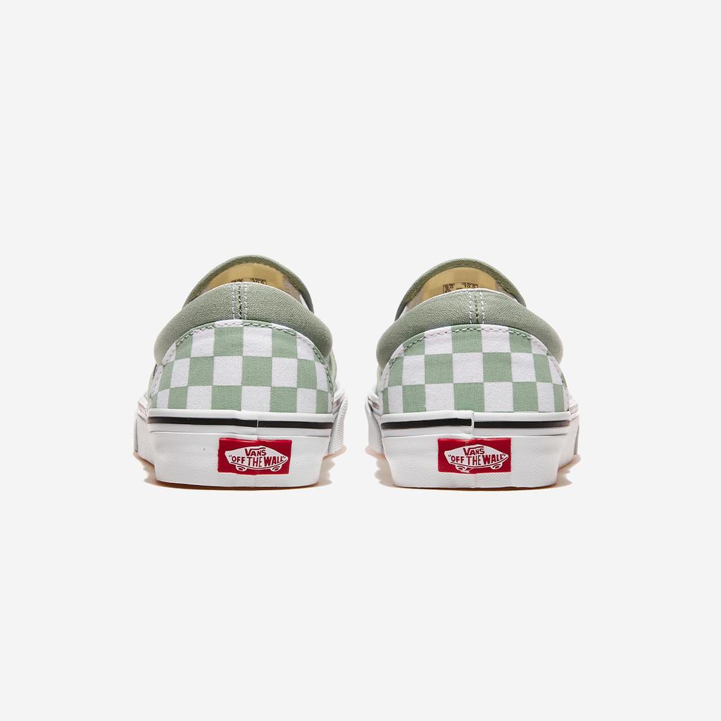 [Vans] Classic Slip-On - Color Theory Checkerboard Gray Olive [VN000D6YEMW] [Shipped from Korea] 100% Authentic