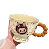 High-Quality Ceramic Mug - Cute and Creative Tea Cup Gift for Girls' Birthdays
