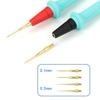 1000V Multimeter Test Leads Probes With Replaceable Fine 20A 4pcs Interchangeable Steel Needle Tip for Precise Testing