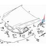 Front Hood Hinge for Mercedes-Benz GLK W204 (Part Nos. 2048800328, 2048800428)