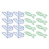 100Pcs Cute Shaped Office Paper Clips Set Lightweight Decorative Lovely Shape Paperclip Clamp for Sc