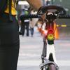 LED Bicycle Tail Light Rechargeable by USB Featuring Multiple Modes and Anti Slip Clip for Enhanced For Night Visibility