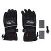 USB Heated Gloves for Men Women Rechargeable Hand Warmer Electric Heating Gloves with 2 Batteries for Cycling Skiing