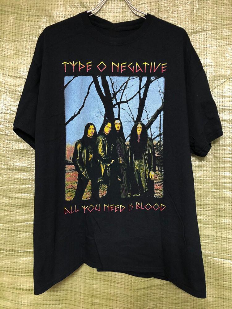 Type O Negative All You Need Is Blood Short Sleeve Adult Tee Shirt Unisex T-Shirt L