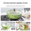 Wutuo Ceramic Coated Cast Iron Non-stick Wok