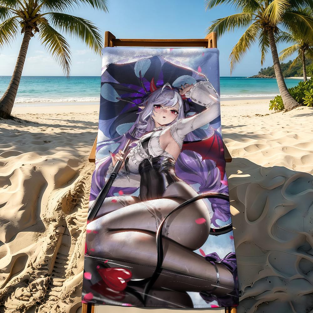 Zenless Zone Zero Vivian Banshee Towel For Outdoor Camping Beach Towel Super Absorbent Quick-Drying Summer Towel