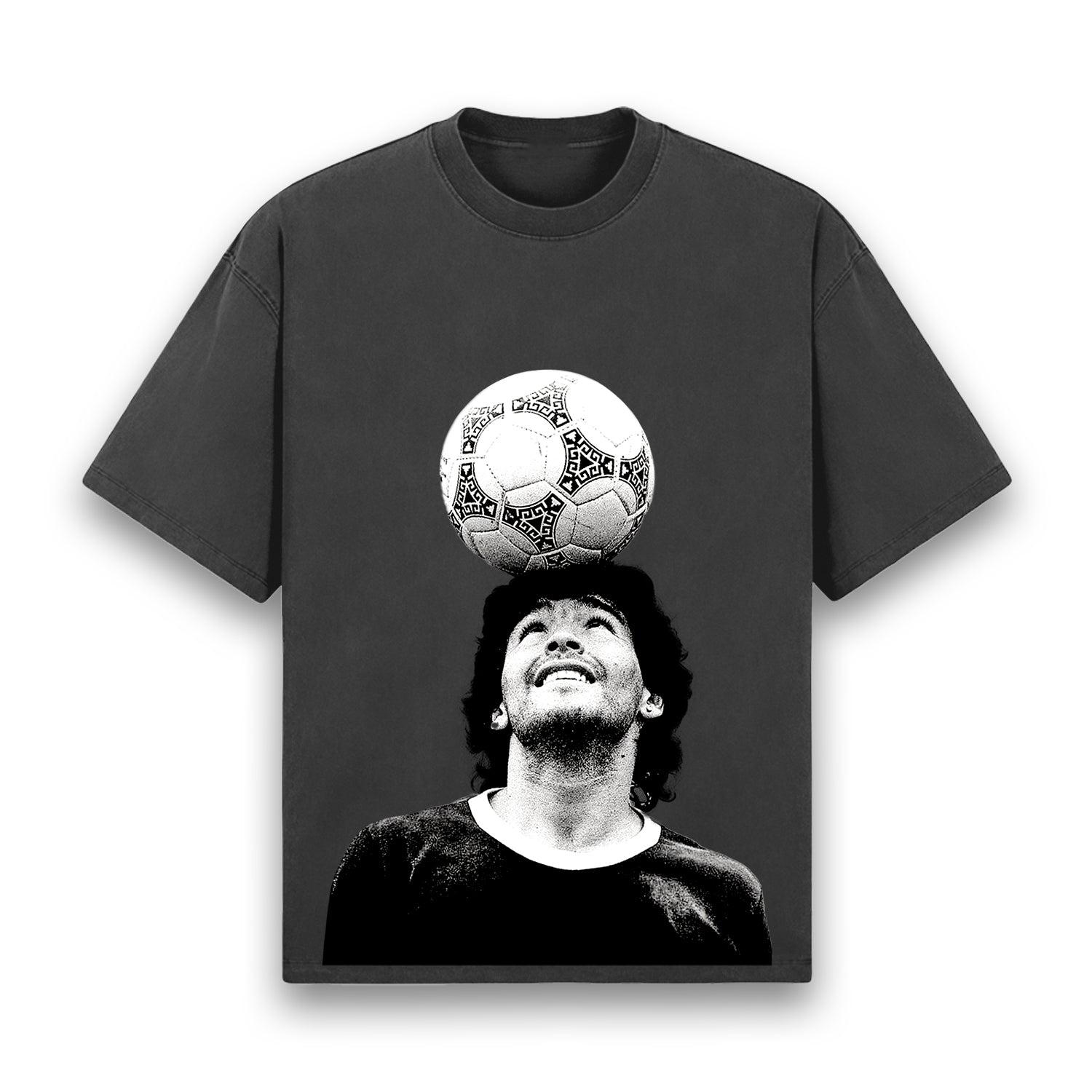 GUOYAN TOP Klassieke Heren T-shirts Zomer Sport Katoen Jersey DIEGO MARADONA (1986) Print T-SHIRT Casual Oversized Korte Mouw Herenkleding XL