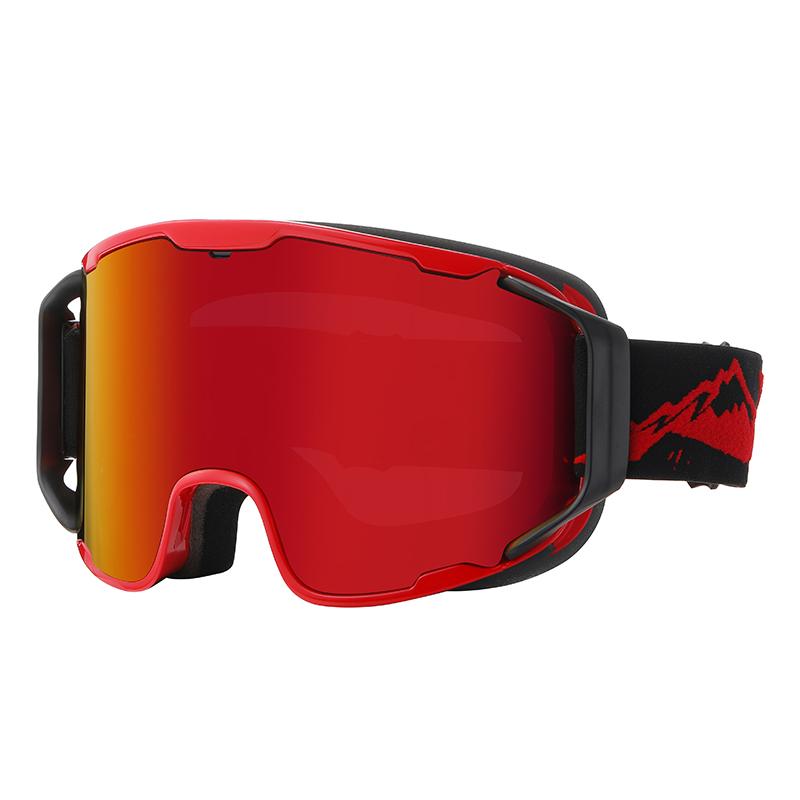 Double Layers Anti-fog Ski Goggles Snowmobile Ski Mask Skiing Glasses Men Women Snow Googles Snowboard Sunglasses Free Case