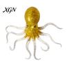 Octopus Sensory Tool Mini Glitter Squeeze Toy, Simulated Stress Relief Shape Toy Soft Sea Animal Shaped Fidget for Relaxation