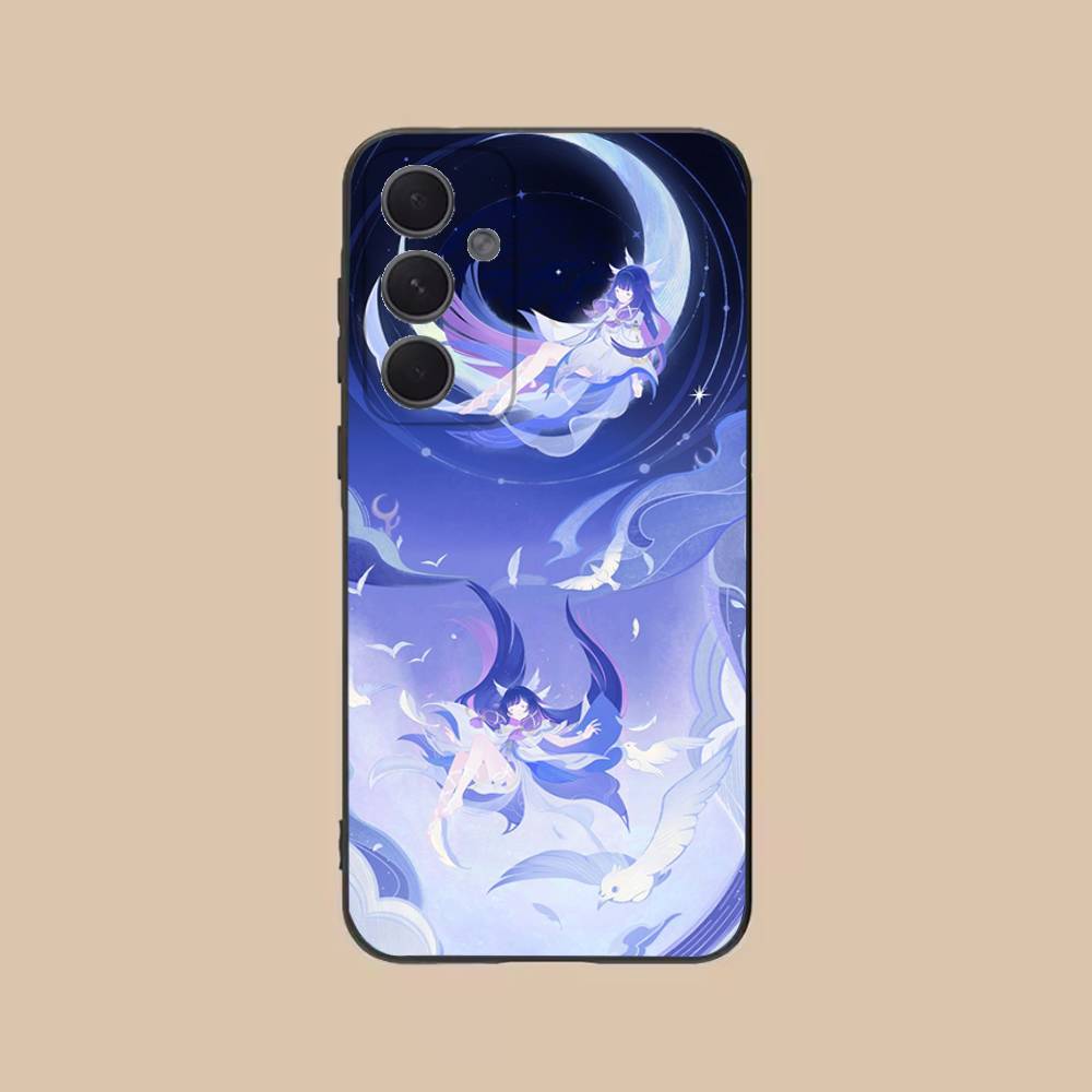 G-Genshin Impact C-Columbina Phone Case For Samsung S25,24,21,22,23,20,S30,Ultra,Plus, Fe,5G Silicone Cover