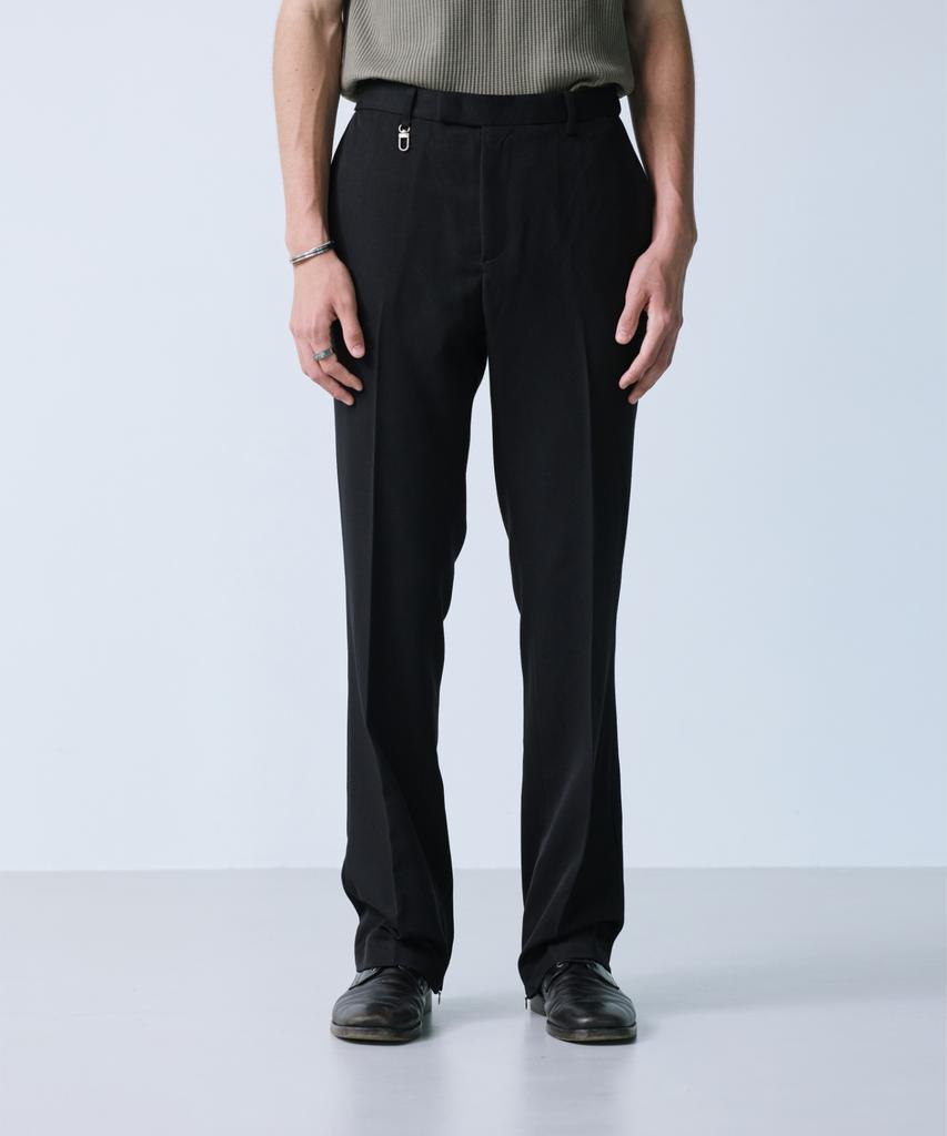 SSY 2-Way Hidden Extend Bootcut Slacks Black