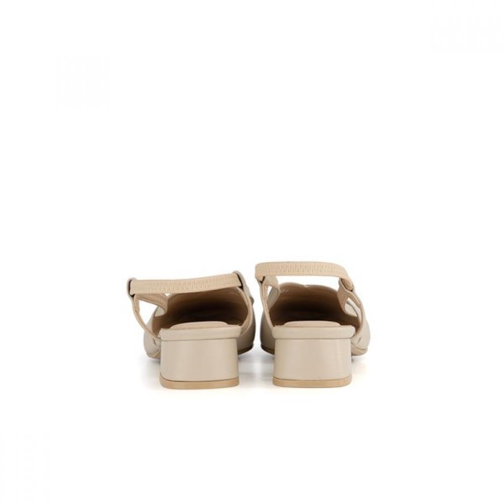 VAINER Beige Women S Slingback C130a0v18d