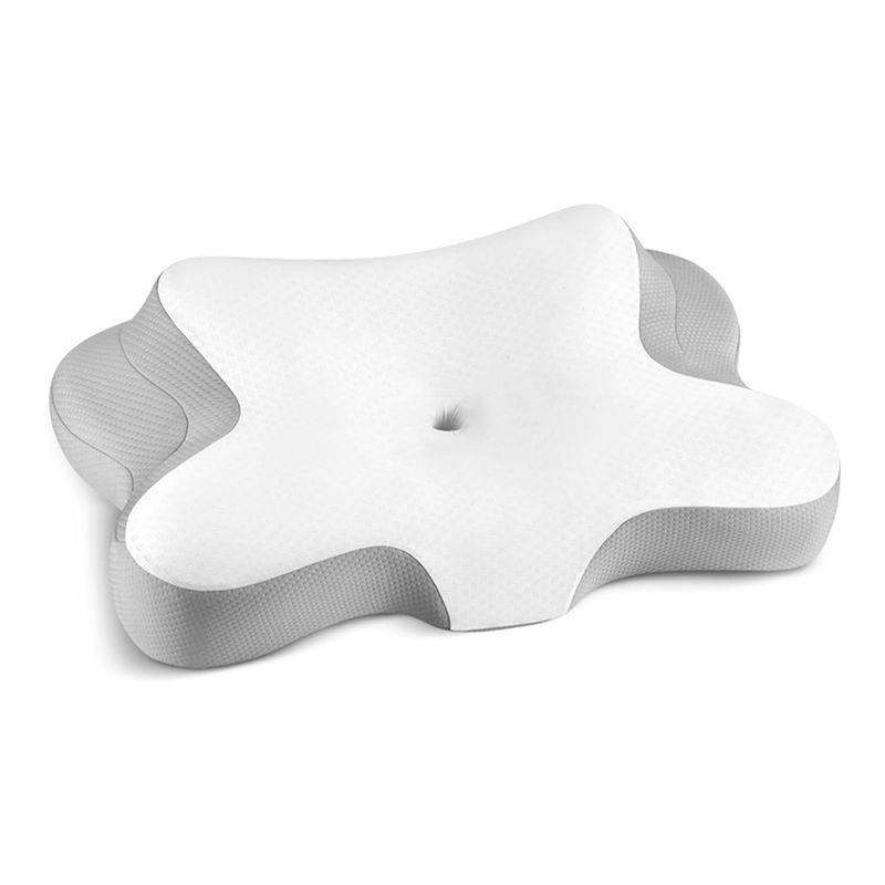 

ABJI-Cervical Neck Pillow - Ergonomic Memory Foam For Side, Back & Stomach Sleepers, Cooling Pillow For Pain Relief