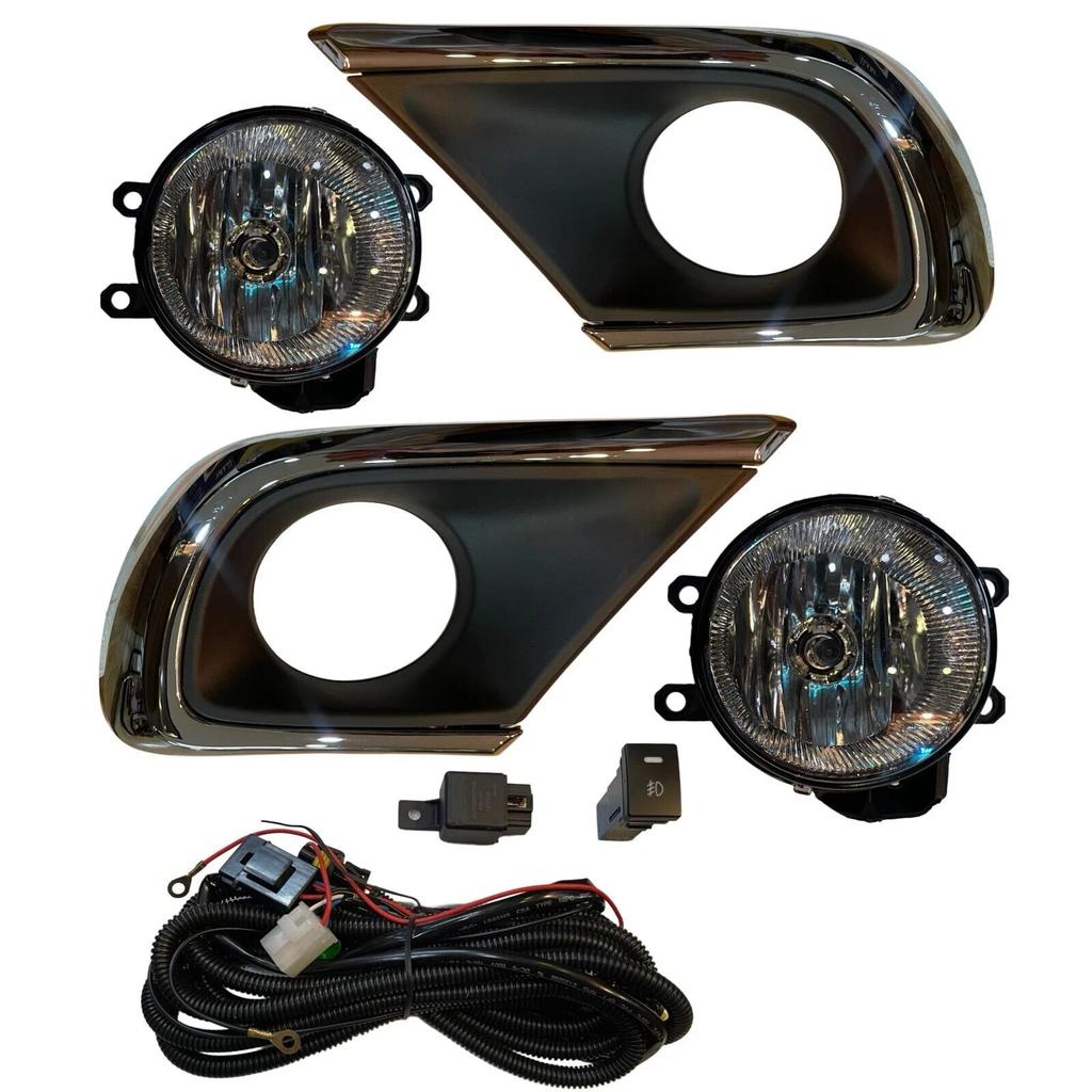 Fog Lamp For Toyta Innova 2014 With Chrome Bezzal And Complete Kit